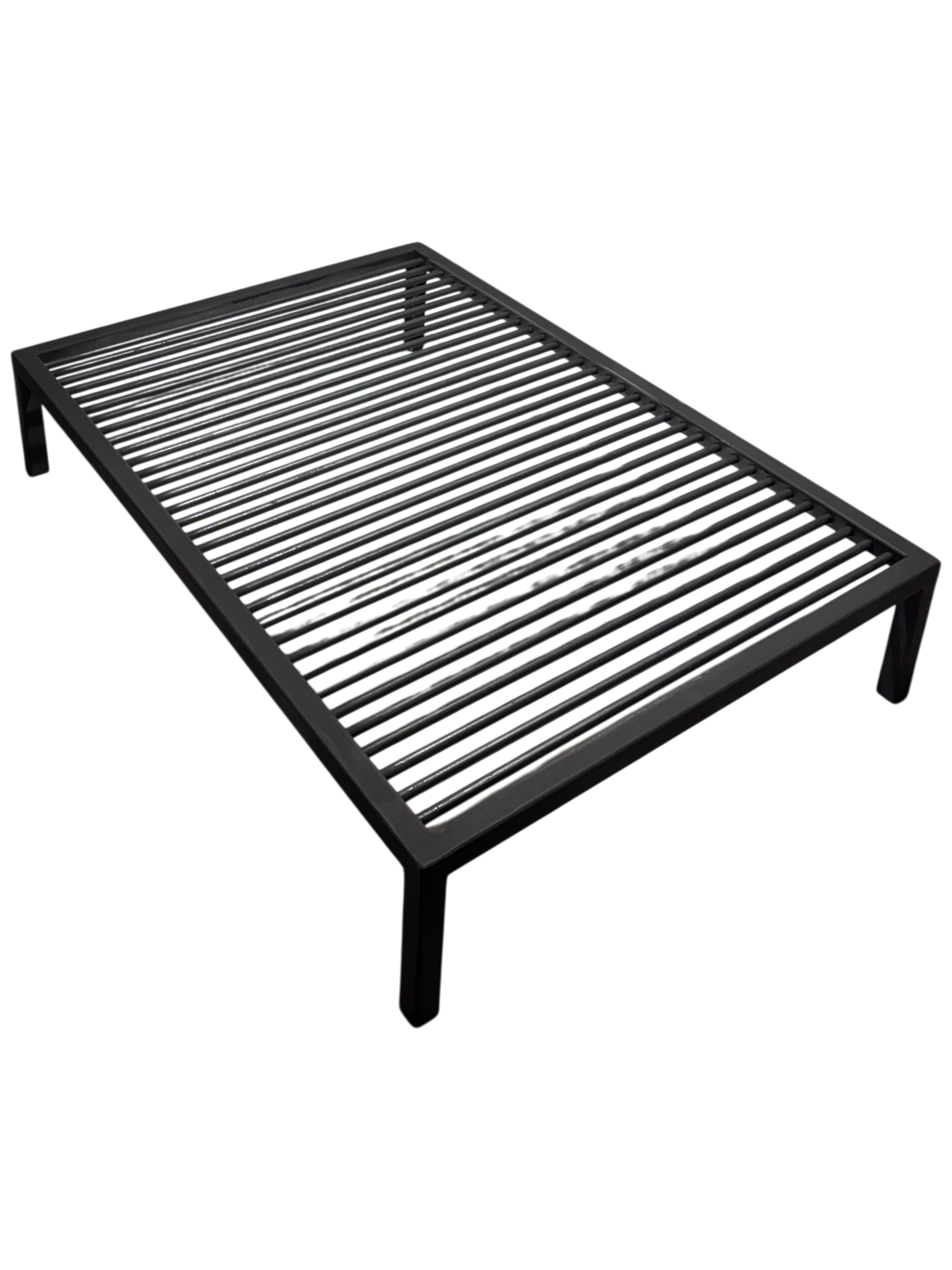 Argentine carbon steel grill with 8 mm floating rod