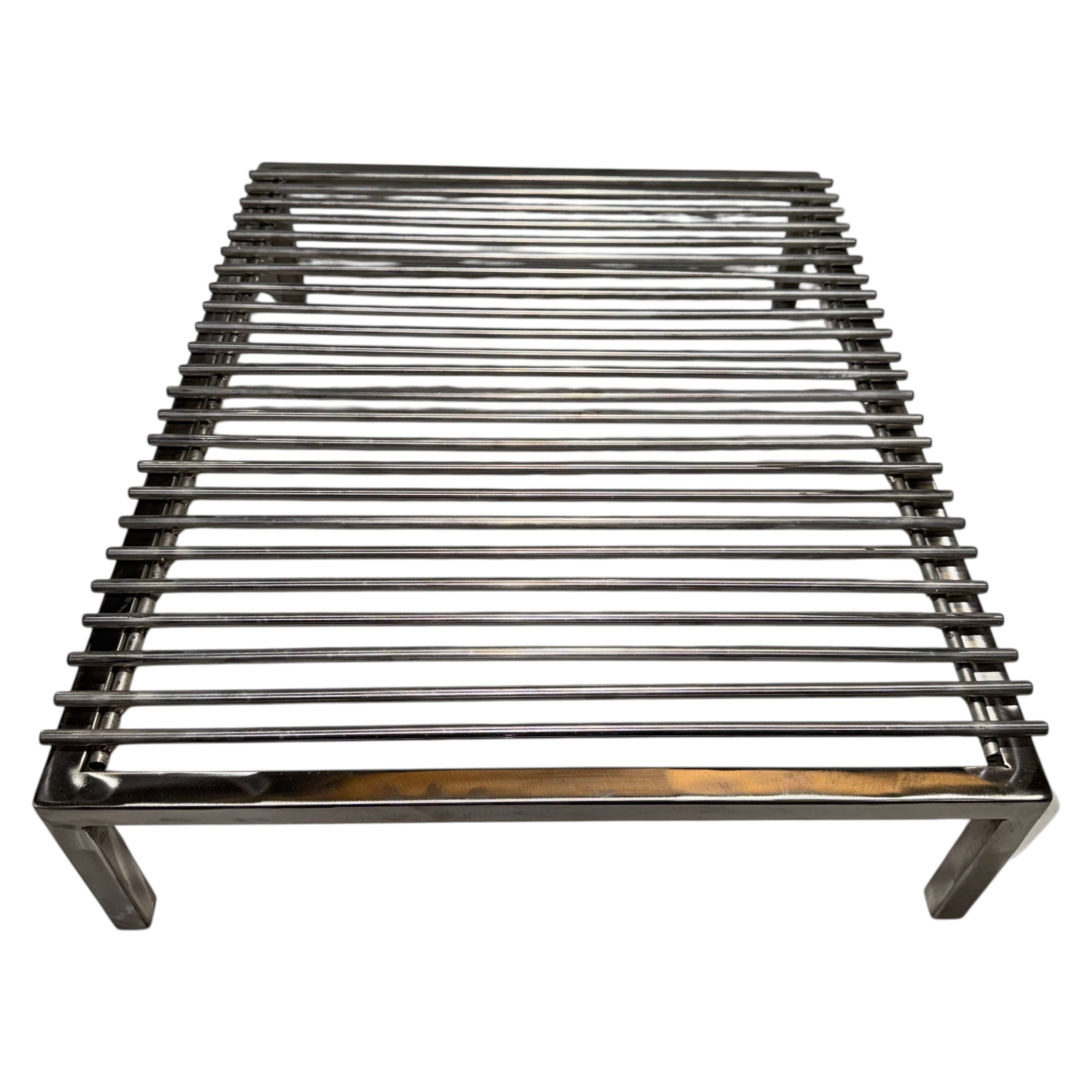 Modular Argentine grill in 304 stainless steel