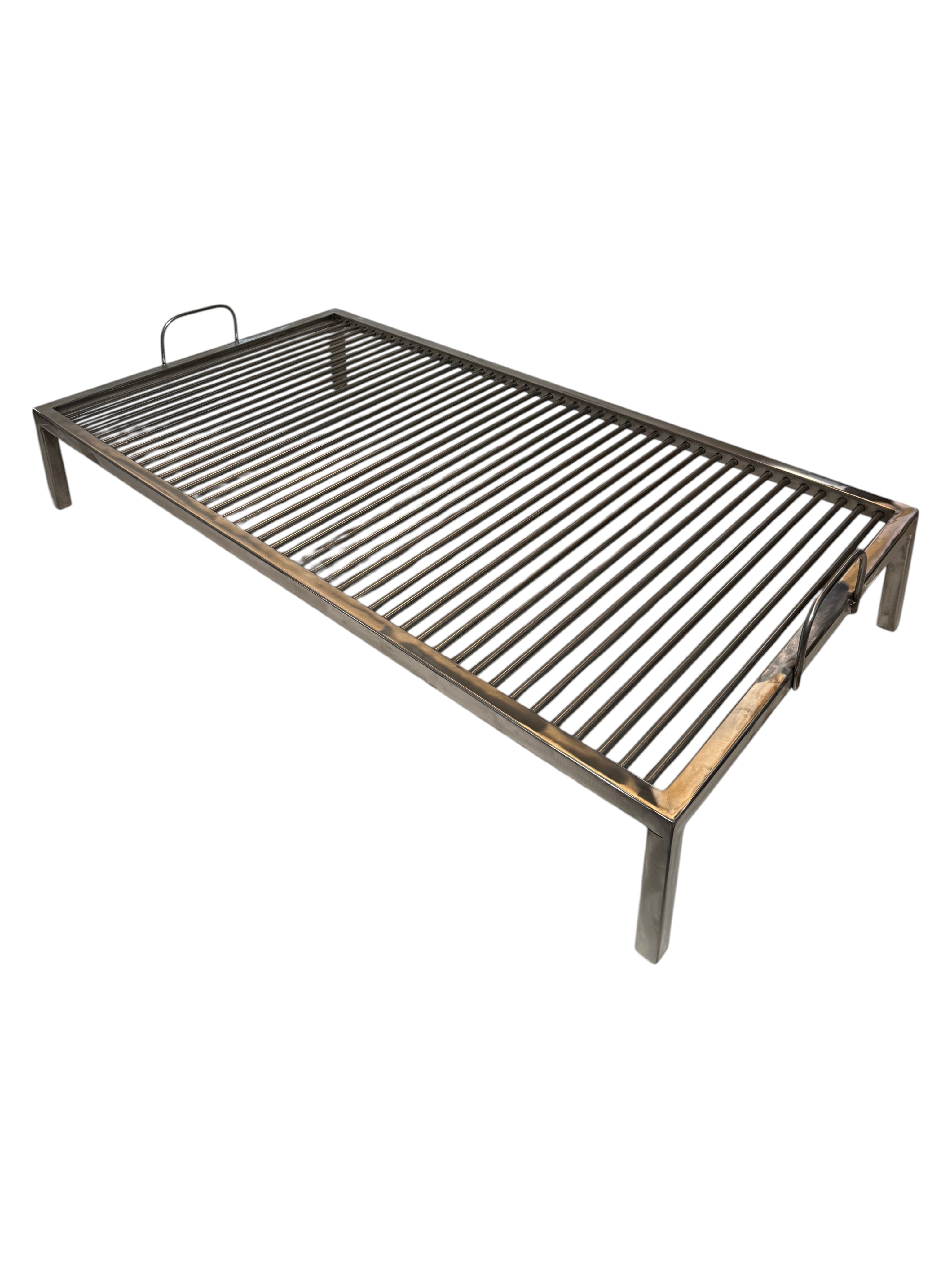 Argentine grill in 304 stainless steel with 8mm floating rod