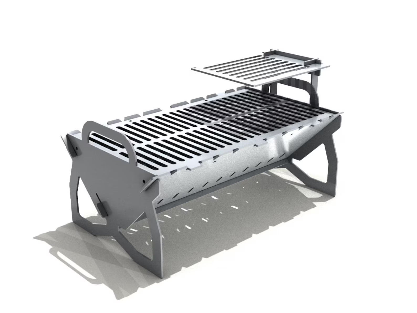 Modular Demountable Steel Barbecue